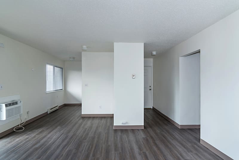 Classic apartment interior at Campus Village in Ellensburg, Washington